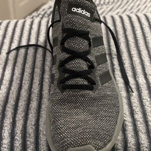 Adidas Men's Black and Gray Sneakers